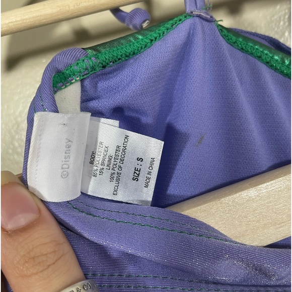 Disney Princess Ariel Mermaid Sea Shell Cosplay Bikini Size S - Picture 6 of 9